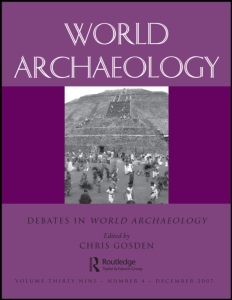 World Archaeology journal cover 2007.jpg