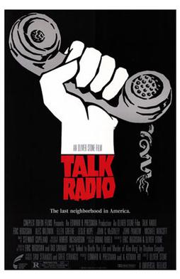 Film poster for Talk Radio - Copyright 1986, U...