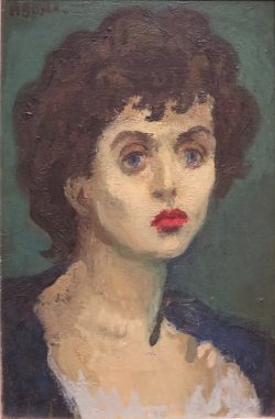 File:'Untitled' by Moses Soyer, Honolulu Museum of Art.JPG