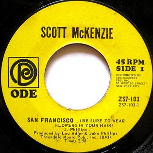 File:Scott McKenzie San Francisco Ode label.jpg