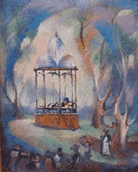 File:William B. Rowe, Oxaxca Bandstand, 1930s.gif