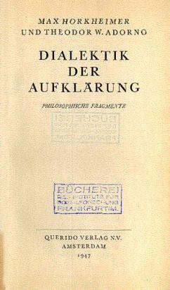 File:Dialectic of Enlightenment (German edition).jpg