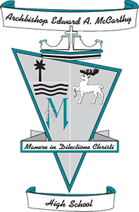 Логотип средней школы архиепископа Эдварда А. Маккарти.png