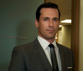 Don Draper (played by Jon Hamm in Mad Men) of ...