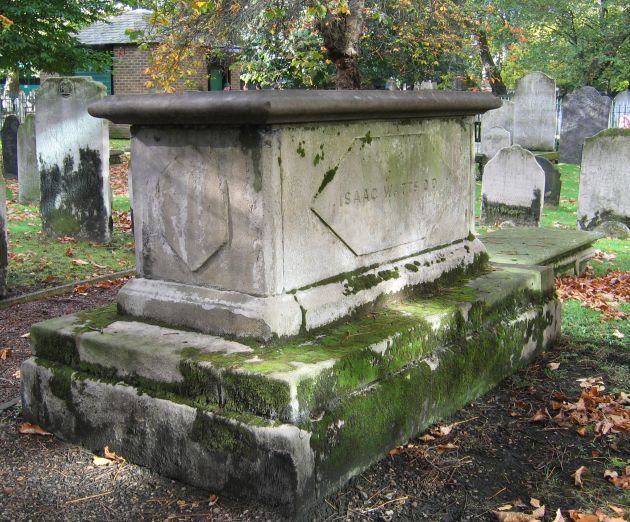 File:Isaac Watts DD tomb in Bunhill Fields.jpg