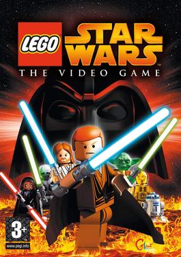 Lego Star Wars: The Video Game. North American box art for PC