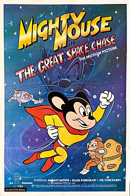 Mighty Mouse in the Great Space Chase movie