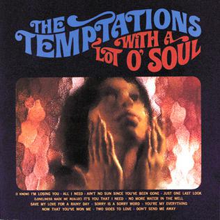 The Temptations with a Lot 'o Soul artwork