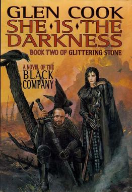 Cover art for "She Is the Darkness" by Glen Cook