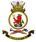 File:HMAS fremantle crest.png