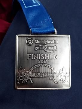 File:2017 Great North Run finishers medal.jpg