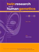 Twin Research и Human Genetics cover.jpg
