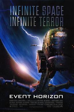 Film poster for Event Horizon. Copyright 1997,...