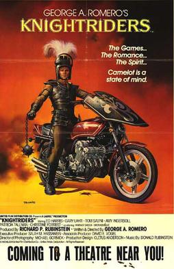 Knightriders, the 1981 film by George A. Romero. Never heard of it? The very definition of a cult movie!