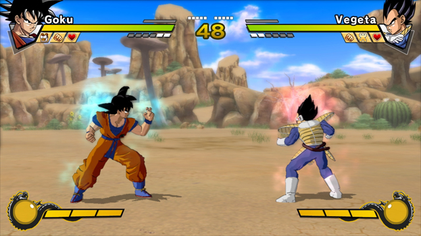 File:Goku vs Vegeta Burst Limit.PNG