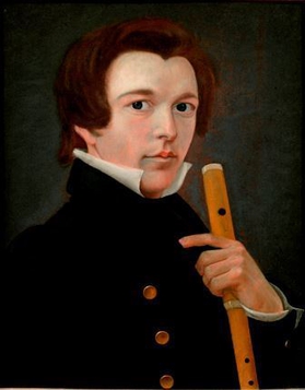 File:William Sidney Mount (1807-1868), Self Portrait with Flute, 1828, painting.jpg