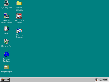 File:Windows 95 Desktop screenshot.png