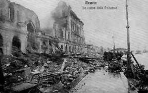 The aftermath of the Messina earthquake and ts...