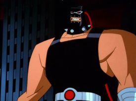 Bane's redesigned appearance in The New Batman...
