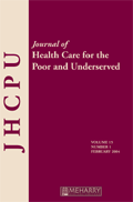 Journal of Health Care for the Poor and Unders...