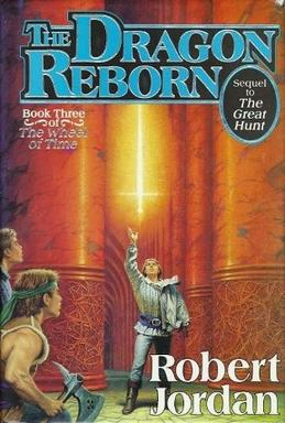 Paperback edition cover of The Dragon Reborn