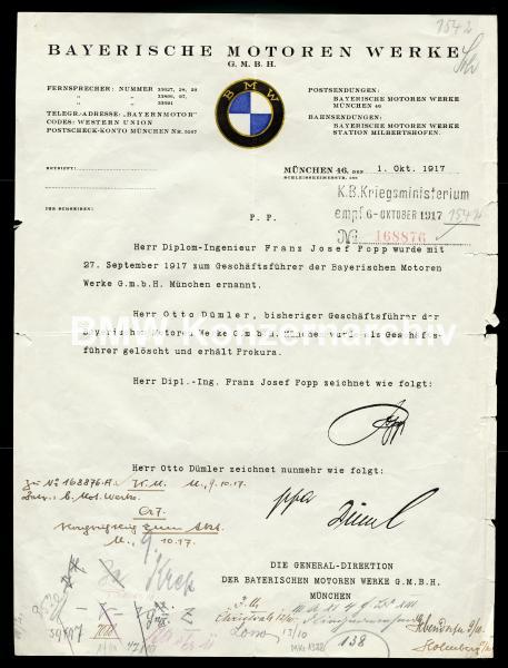 File:Appointment certificate for Franz Josef Popp 1917.jpg