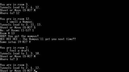 File:Hunt the Wumpus screenshot.jpg