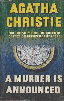 A Murder is Announced First Edition Cover 1950.jpg