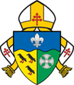 Small Coat of Arms of the Archdiocese of Southwark.jpg