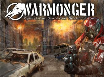 Logo reklamowe gry Warmonger