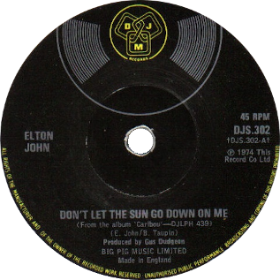 File:Don't Let the Sun Go Down on Me by Elton John UK vinyl Side-A.png