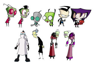 File:Invader Zim characters.png