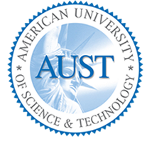 File:American University of Science and Technology (logo).png