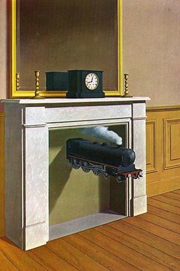 Rene Magritte - La Duree poignardee