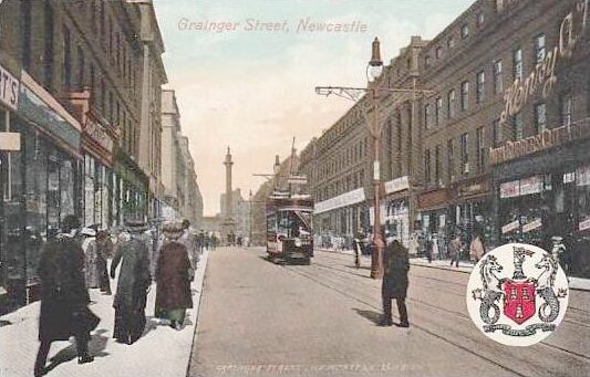 File:Newcastle England, Grainger Street c. 1906.jpg