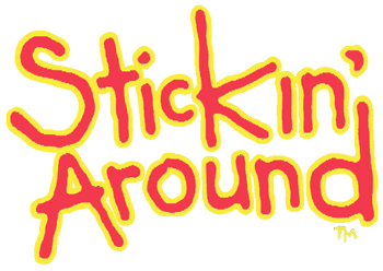 File:Stickin' Around logo.png