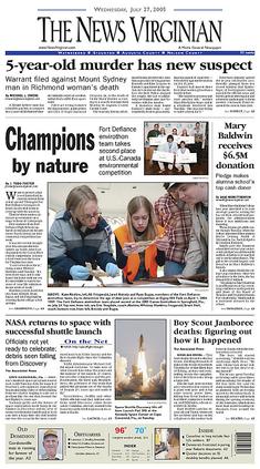 File:The News Virginian front page.jpg