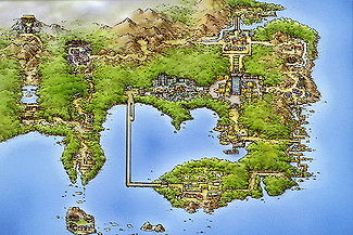 Pokemon Whole Map