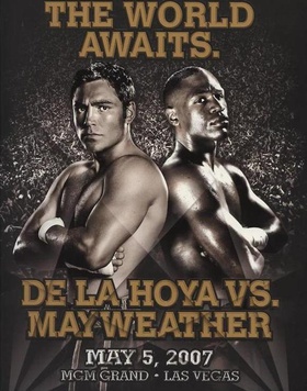Mayweather Vs Guerrero Fight Poster