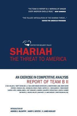 File:Shariah - The Threat To America - An Exercise In Competitive Analysis book cover.jpg