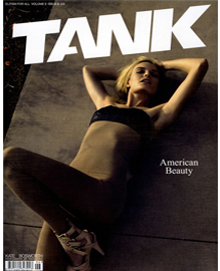 Передняя обложка журнала Tank