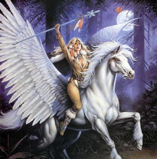 File:Goldmoon riding her pegasus.jpg