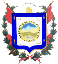 File:COA San Pedro de Cajas District in Tarma Province.png