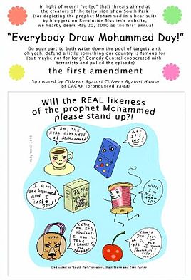 Depicting Muhammad Forbidden