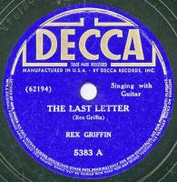 Rex Griffin - The Last Letter.jpg