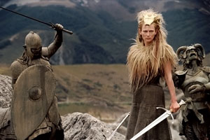 Tilda Swinton as Jadis, the White Witch. Her c...