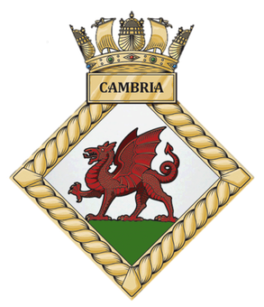 File:HMS Cambria badge.png