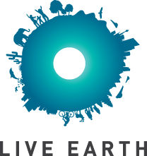 Логотип Live Earth, представляющий 