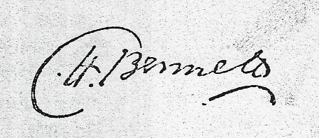 File:The signature of Charles Henry Bennett, illustrator.jpg