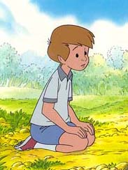 Christopher Robin in his Disney depiction.